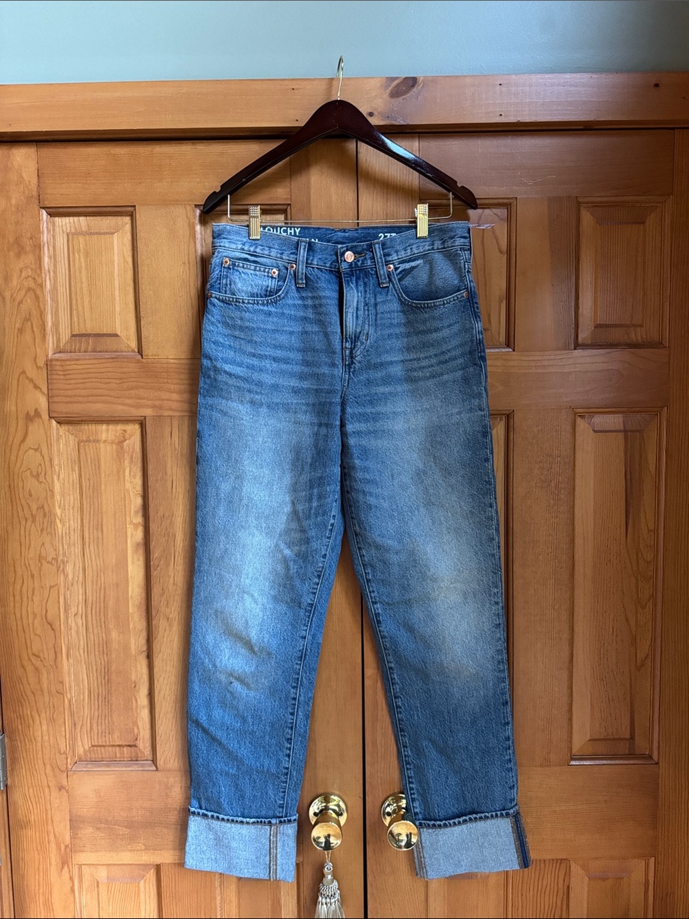 Jcrew slouchy boyfriend jeans
